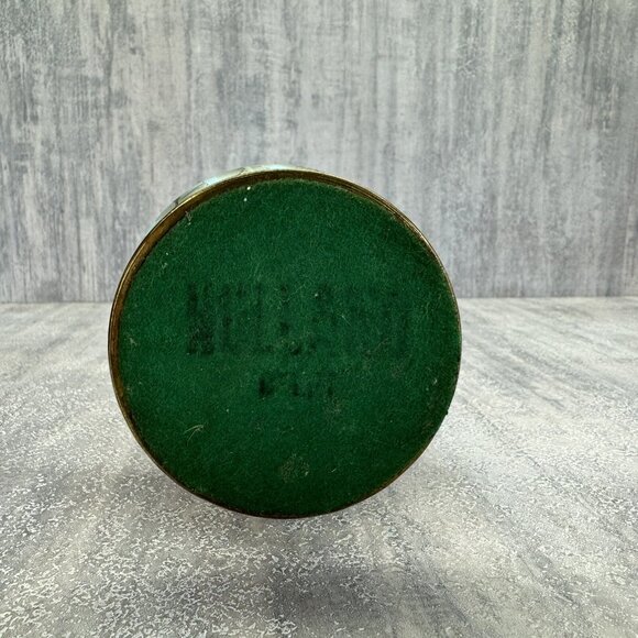 DELFT Holland Hand Painted Ceramic and Brass Vase - Picture 9 of 11